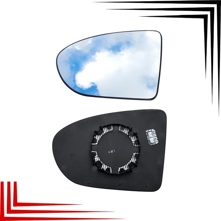 Oglinda Retrovizor, Nissan, Qashqai, Incalzita, Alba, Piesa De Schimb De Inalta Calitate, Omologare Rutiera, Alba