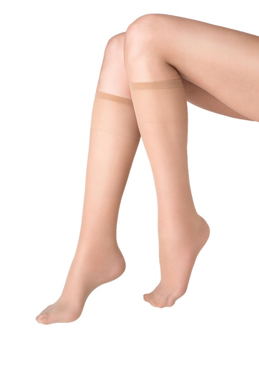 Чорапи до коляното, Marilyn, 50 DEN, Visone, Универсален размер