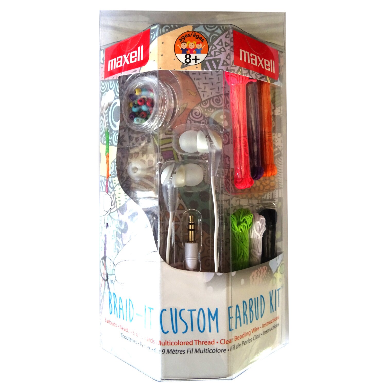 Casti Maxell digital stereo braid-it 303732