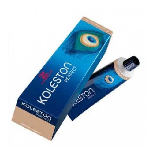 Vopsea de par permanenta Wella Professionals Koleston Perfect blond inchis cenusiu 6/1, 60 ml