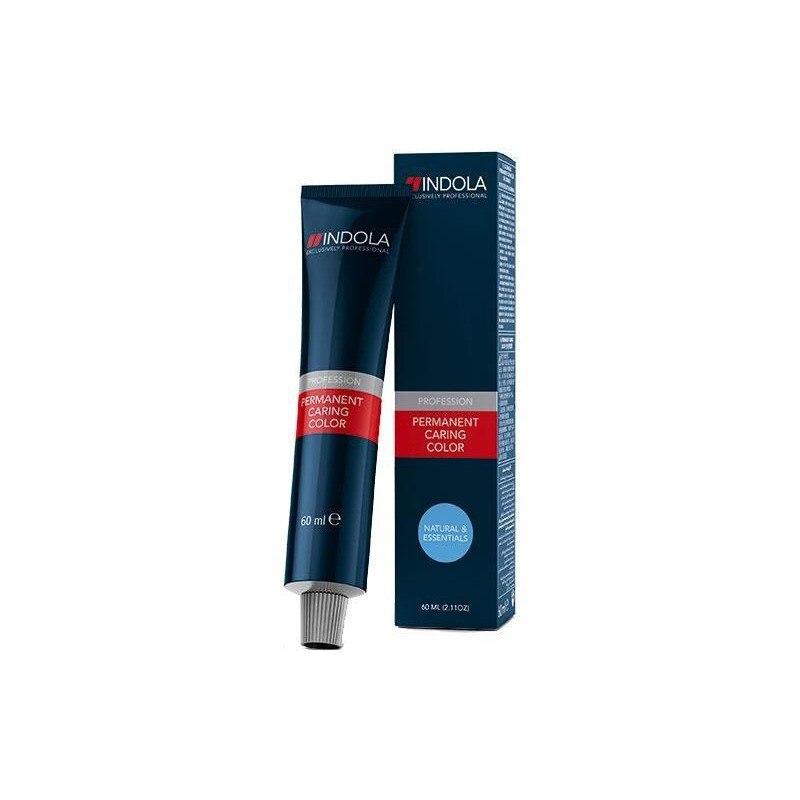 Vopsea de par permanenta Indola Profession blond inchis auriu nude 6.38, 60 ml