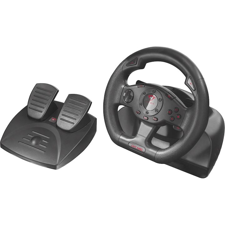 GXT 580 Vibration Feedback Racing Wheel kormány PC/Ps3-hez