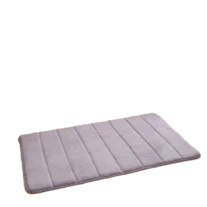 Covoras de baie cu memorie, Gri 800x500mm