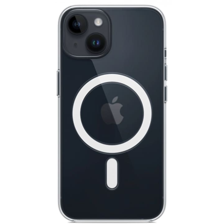 iPhone 13-mal kompatibilis védőtok, átlátszó, MagSafe