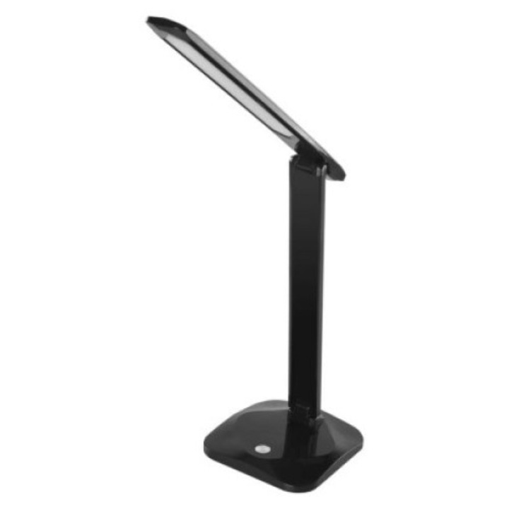 Настолна лампа Emos Z7619B, Черен, LED 7.8W, 450lm, 2700-6500K, Dimmable