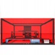 Димоотвеждаща кутия SCULPFUN, 720x720x360mm, Червен