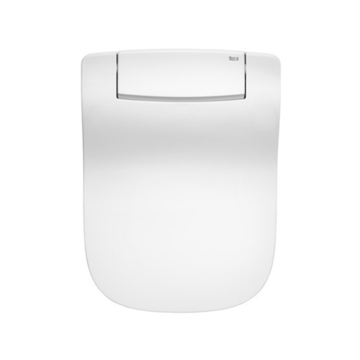 Capac WC, Roca, multiclean premium soft cu functie de bideu si telecomanda, 48,5x35,8 cm