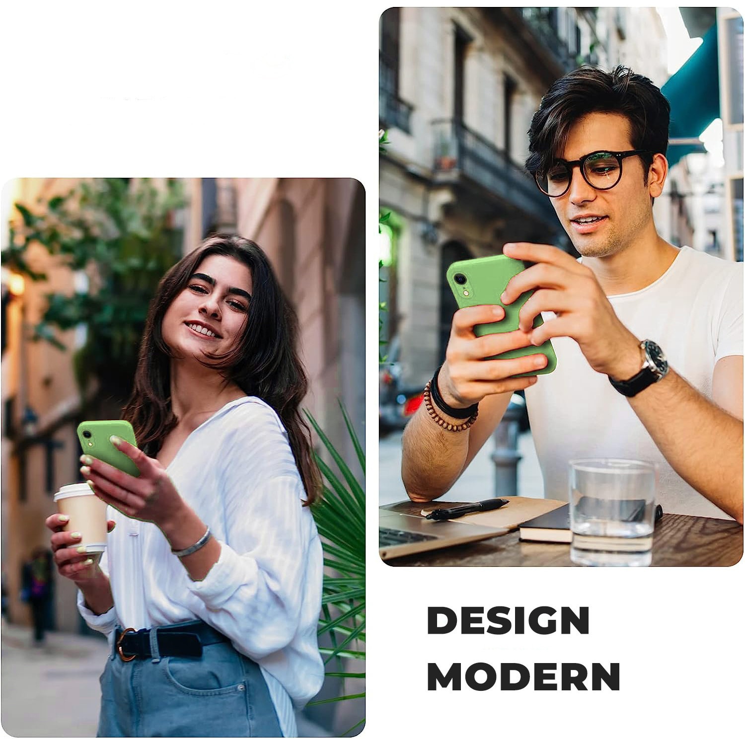 Husa Daden® Soft Silicone compatibila cu iPhone XR, Interior din Microfibra, Protectie sporita, Verde deschis