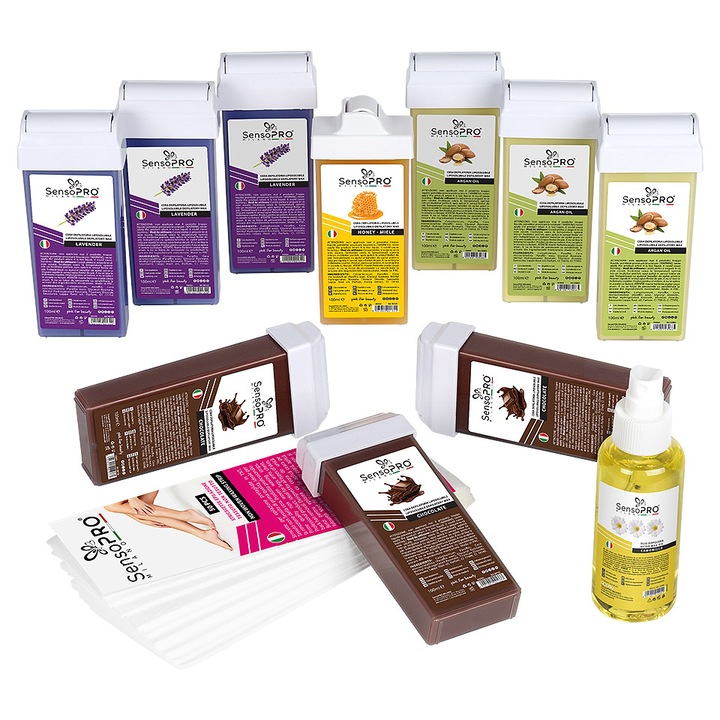 Kit Epilare Ceara Consumabile SensoPRO Milano Time to Relax