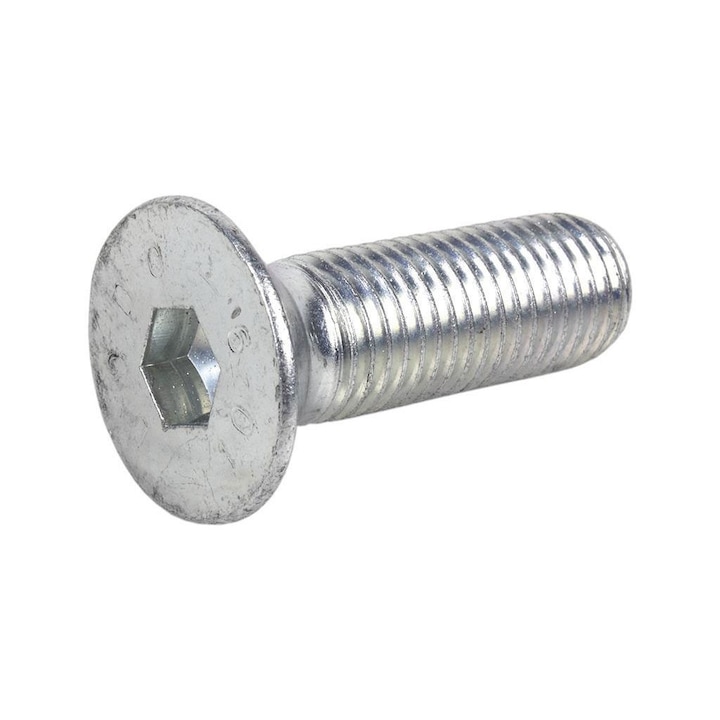 Set 100 Surub metric cap inecat, DIN 7991-8.8, M6x35, SW4