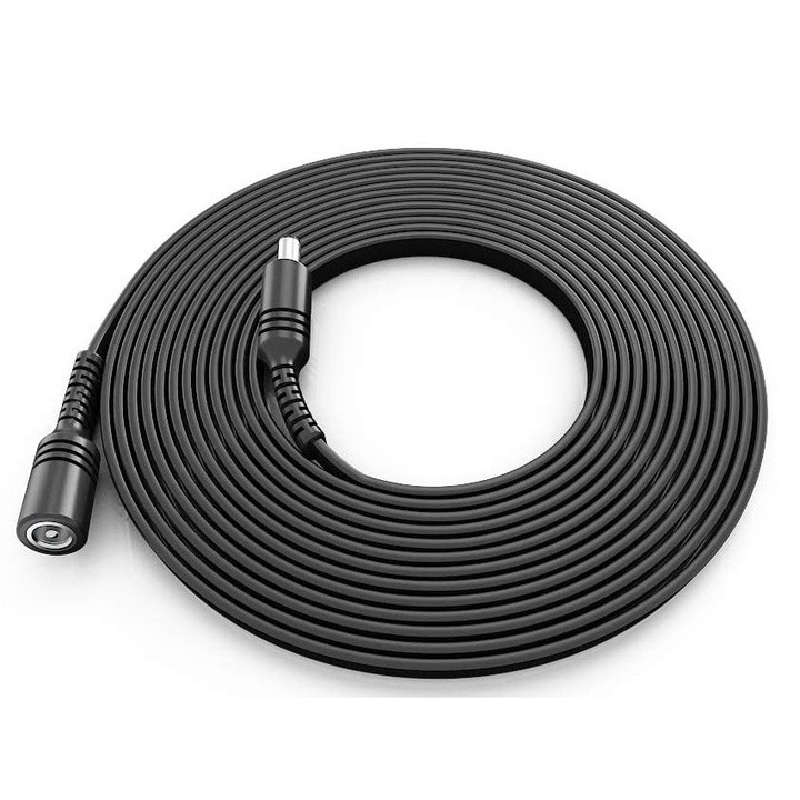 Cablu De Alimentare Pentru Camera De Supraveghere Wireless, Extensie 10M, BabyToy, Universal, Negru