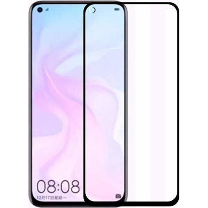 Mobile Mag védőfólia, edzett üveg, Honor X7 / X7A, full face, fekete