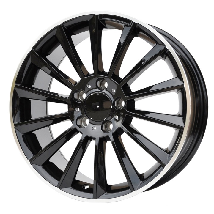 Set 4 jante auto pentru Mercedes, PDW, Aluminiu, 19x8.5inch, Negru