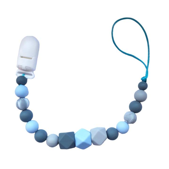 Lantisor pentru suzeta din silicon alimentar nepersonalizat/H