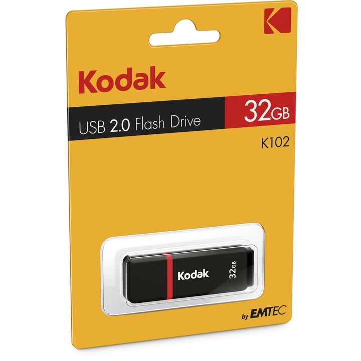 Kodak 32GB K102 USB 2.0 Pendrive - Fekete (349721)