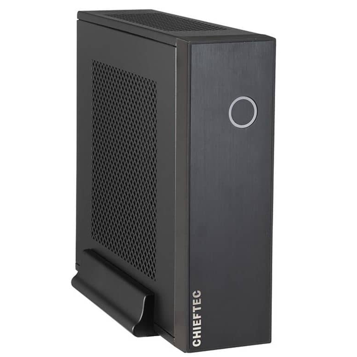 Компютърна кутия Chieftec IX-03B-OP, Без захранващ блок, Черен