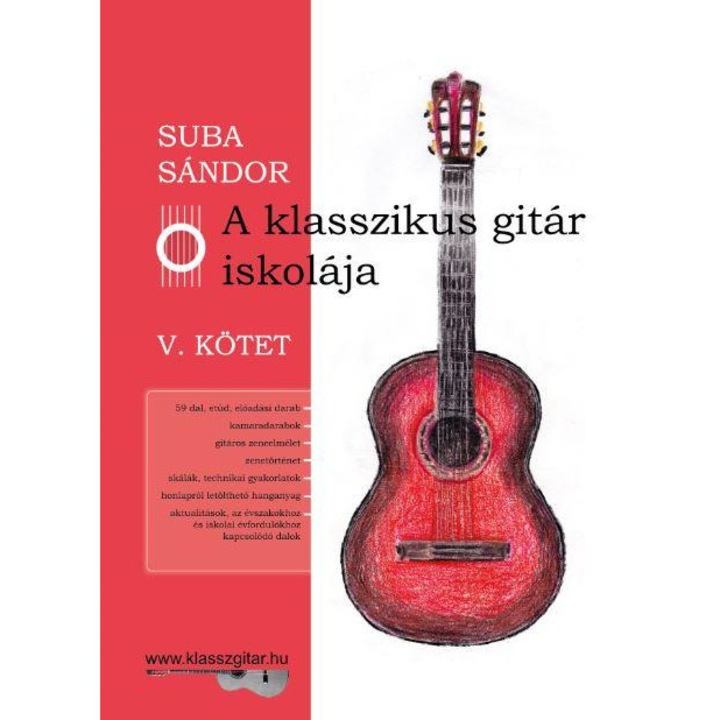 A klasszikus gitár iskolája - V. kötet