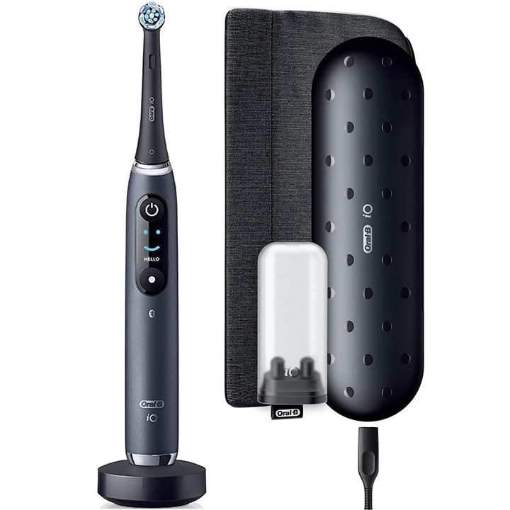 Periuta de dinti electrica, Oral-b iO, Series, 9N, Onyx, Black, Editie speciala