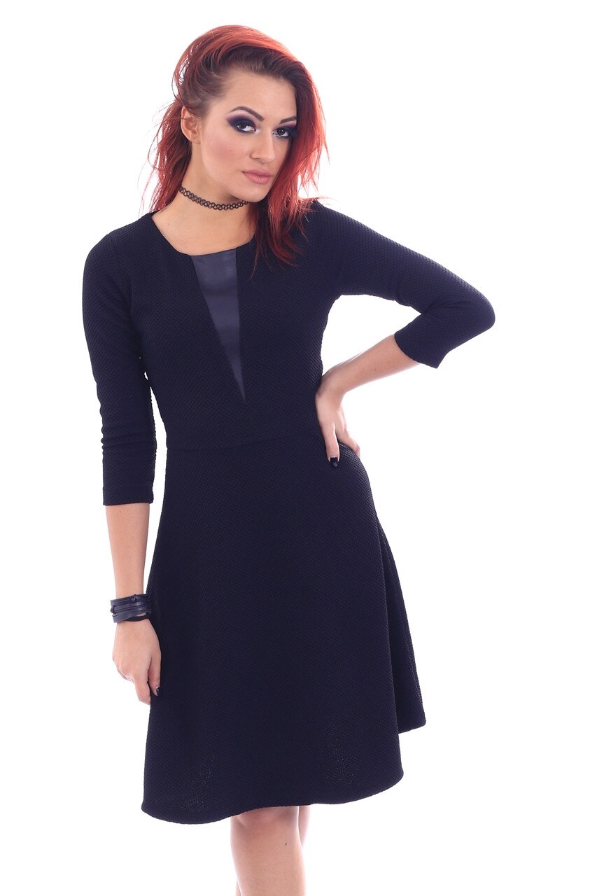 Rochie Negru Doll, Vibes & Style, Negru, Negru