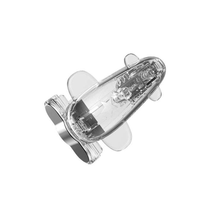 Бутони за игри, Тип спусак, За телефон или таблет, контролери за мобилни игри, Бутони за игри, Поликарбонат, Универсална съвместимост, Прозрачен