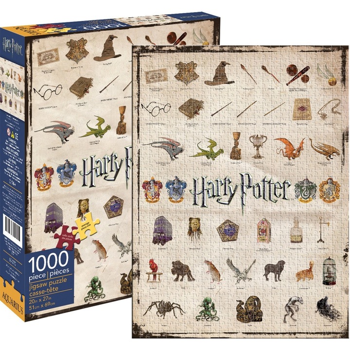 Harry Potter - puzzle Ikonok - 1000