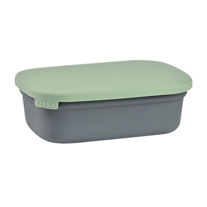 Кутия за храна Beaba, Керамика, Mineral/Sage Green