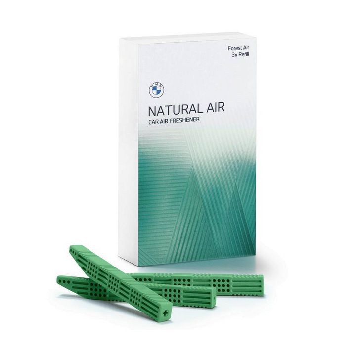 Rezerve Odorizant pentru Dispenser 3 bucati BMW, FA, Verde Verde