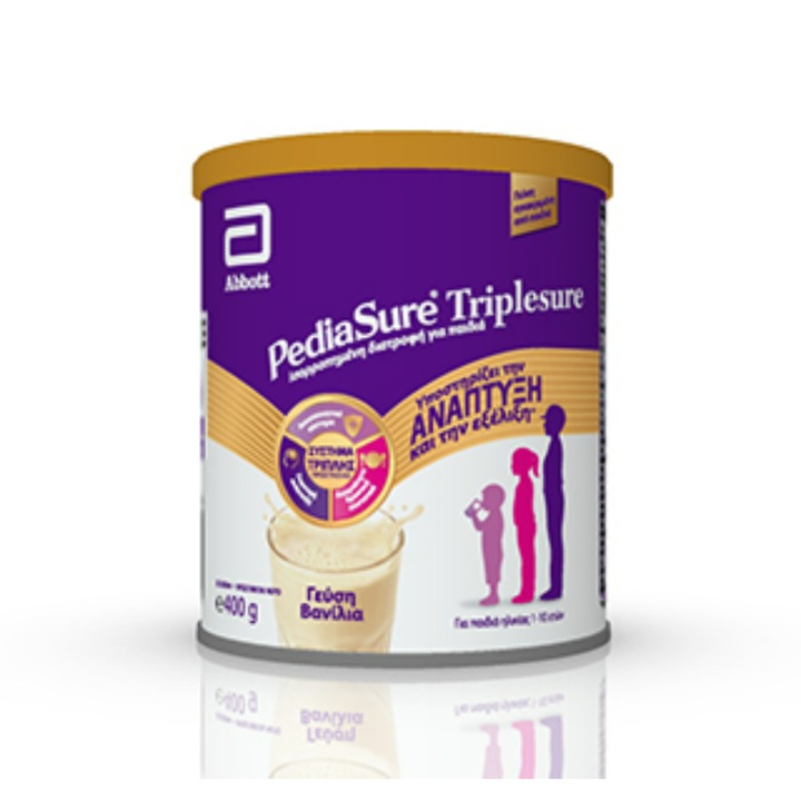 Supliment alimentar, Abbott, Pediasure Triplesure, Vanilie, 400gr