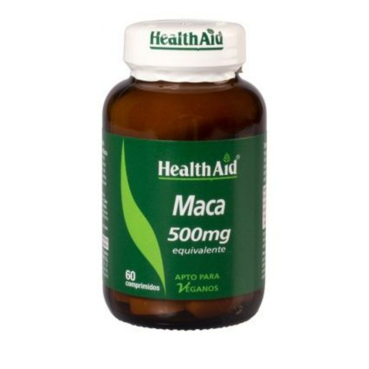 Supliment alimentar, Health Aid, Maca 500 mg, 60 capsule