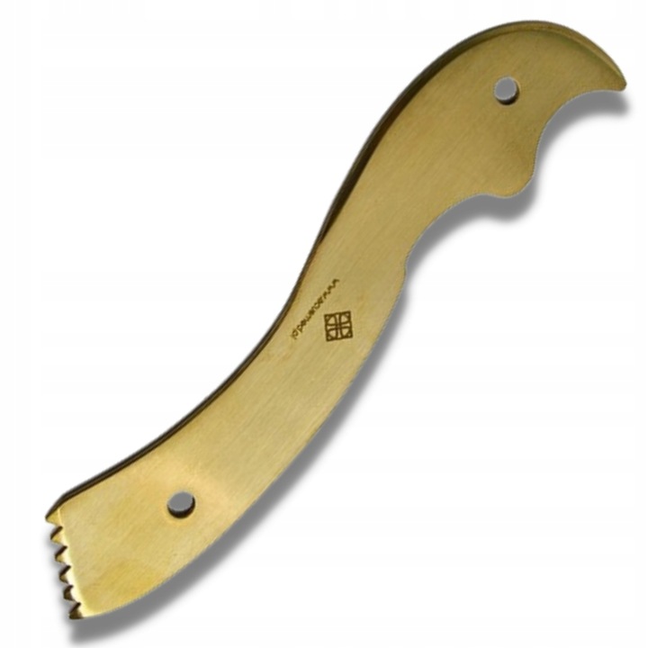 Уред за масаж Kat Pro, Pinotherapy, 18 см, Acus Med, Brass