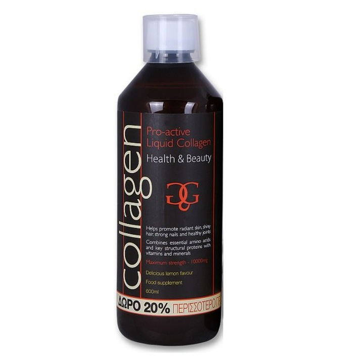 Colagen lichid cu aroma de lamaie, Pro Active, 500 ml
