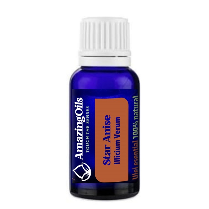 Ulei esential pur de Anason Stelat Illicium verum, AmazingOils,15 ml