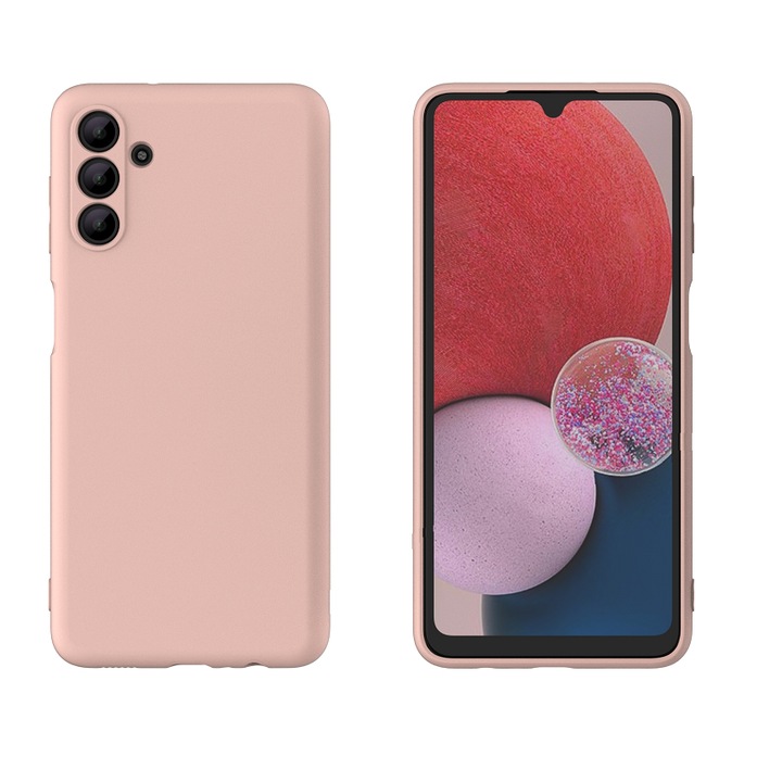 Capac Protectie Spate Cellara Tpu Soft Pentru Samsung Galaxy A04S 4G/A13 5G - Roz