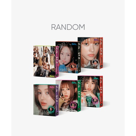NewJeans - 1st Single: OMG (Message Card Version) - Random (CD