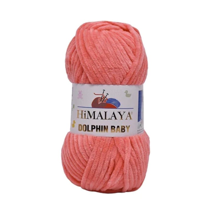 Textilfonal Himalaya Dolphin Baby 332, horgoláshoz és kötéshez, akril, rózsaszín, 120 m
