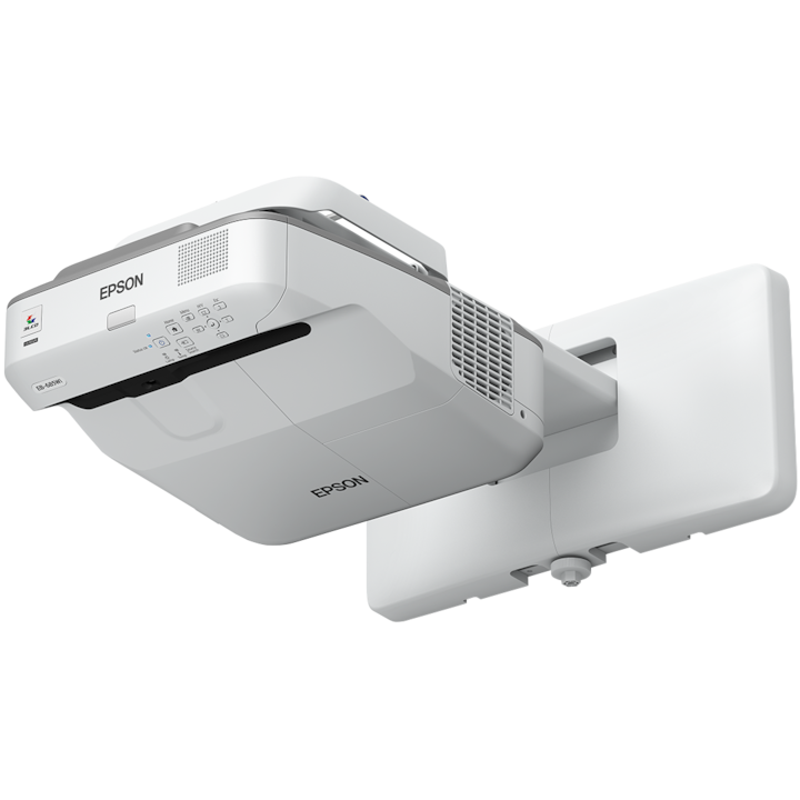 Късофокусен проектор EPSON EB-685W, WXGA, 3500 лумена, бял