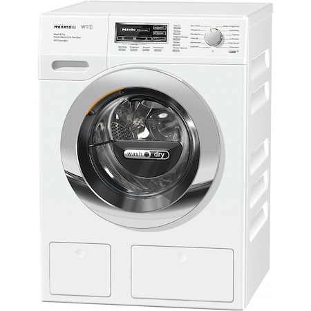 Masina de spalat rufe cu uscator Miele WTH730 WPM, Spalare 7 Kg, Uscare 4 kg, 1600 rpm, Clasa A, Alb