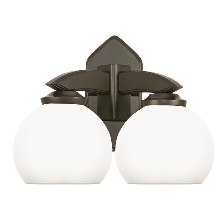 Fali lámpa, Edylit, Fa, E27, Fehér