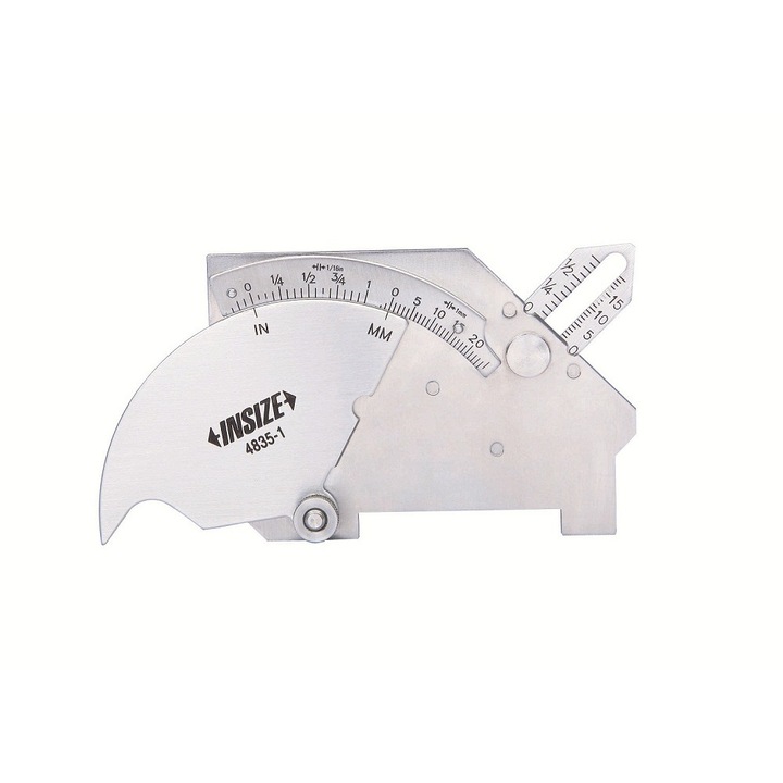 Subler multifunctional pentru verificarea sudurilor, Insize, Otel inoxidabil