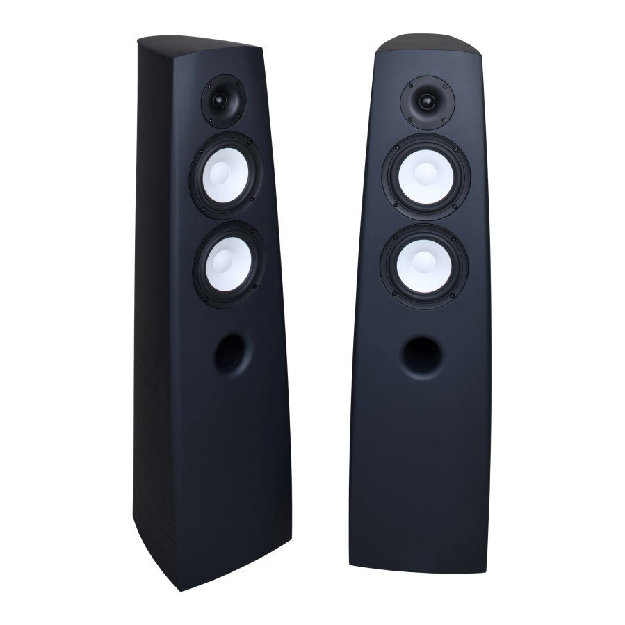Set 2 boxe, Acoustique Quality, Design bidirectional, 230 W, Negru