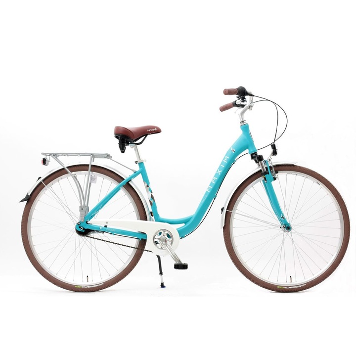 Bicicleta de oras, MAXIM, Aluminiu, Albastru