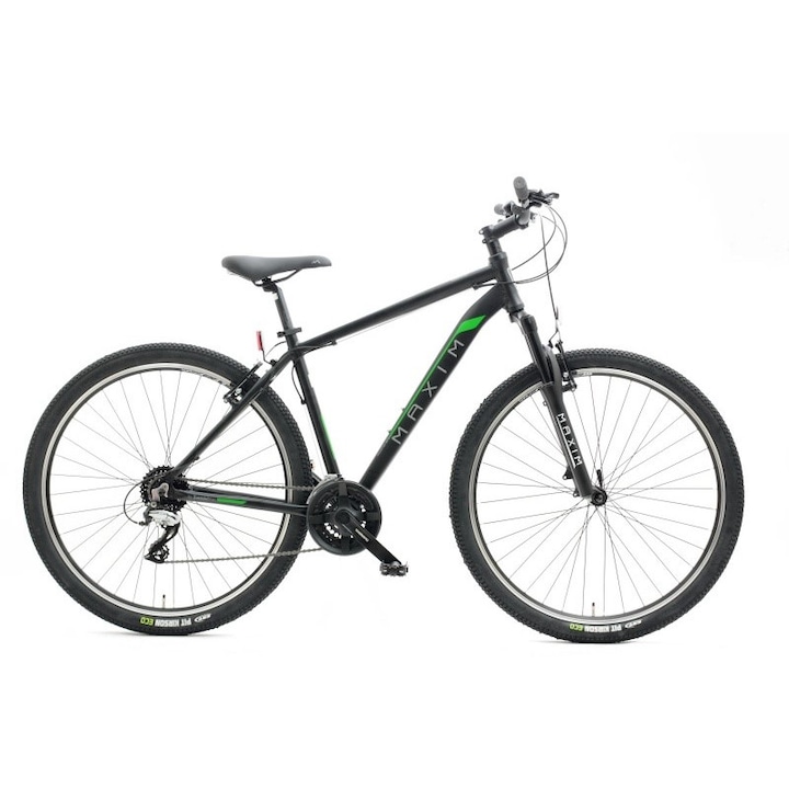 Bicicleta de munte, MAXIM, Aluminiu, Negru