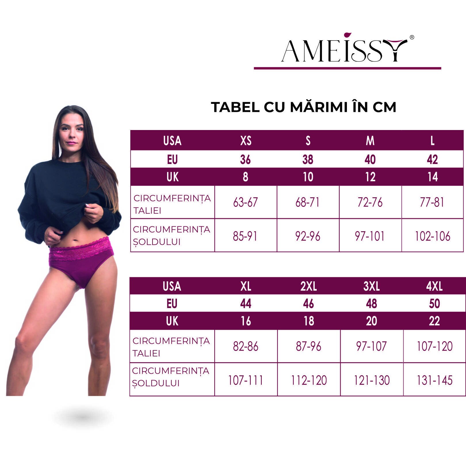 Size Chart – Ameissy