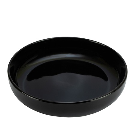 Farfurie adanca, Cesiro, 19.5 cm, Negru