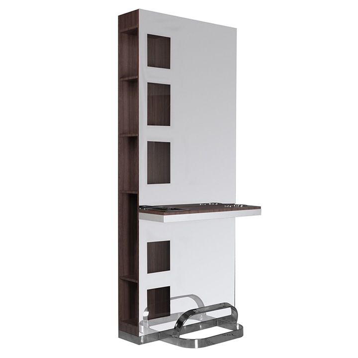 Mobilier coafor, Gabbiano, MDF, 60 kg, Alb