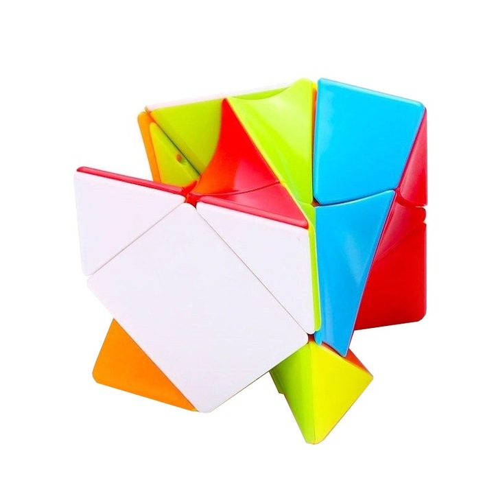 Cube Magic 3x3x3, FanXin Skewb Twisty, Многоцветен, 487CUB