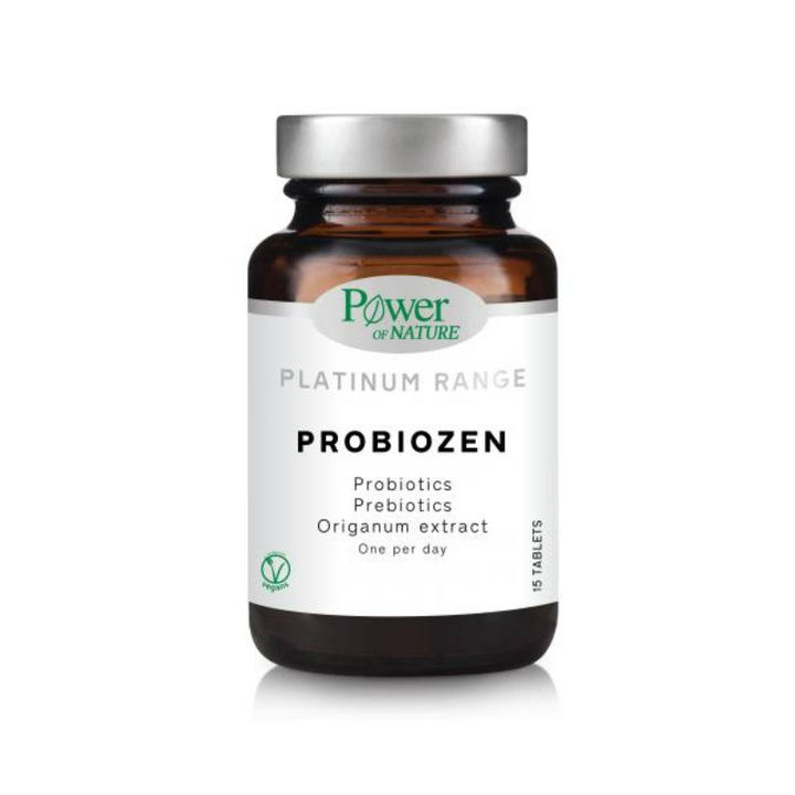 Пробиотична/пребиотична хранителна добавка, PowerHealth, Probiozen, 15 табл