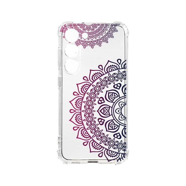 Husa BestCase® Anti Shock 1.5MM, Compatibila Cu Samsung Galaxy A34 5G, Lace color, Rezistenta La Socuri, Protectie Camera, AS 63