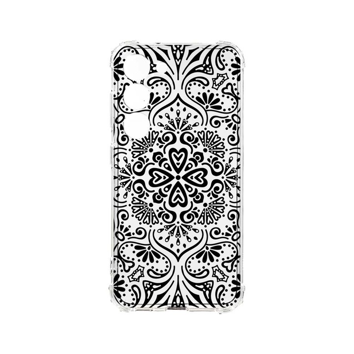 Husa BestCase® Anti Shock 1.5MM, Compatibila Cu Samsung Galaxy A34 5G, Mandala, Rezistenta La Socuri, Protectie Camera, AS 75