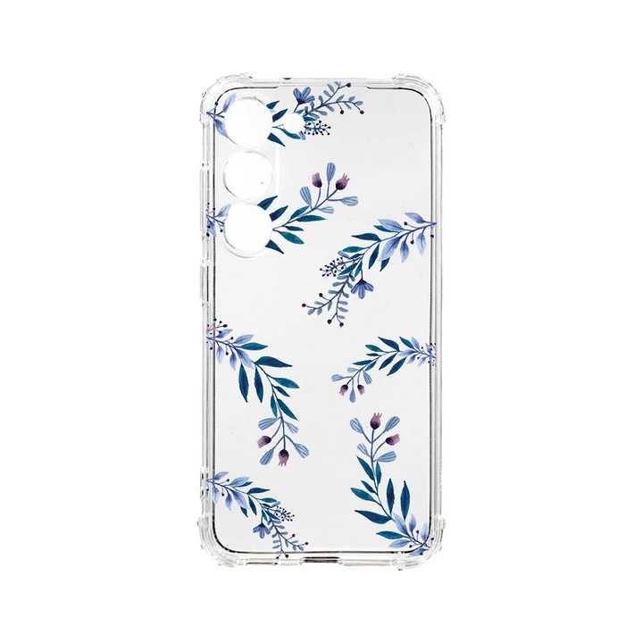 Husa BestCase® Anti Shock, Compatibila Cu Samsung Galaxy S23 Plus, Blue, 1.5MM, Rezistenta La Socuri, Protectie Camera, AS 116